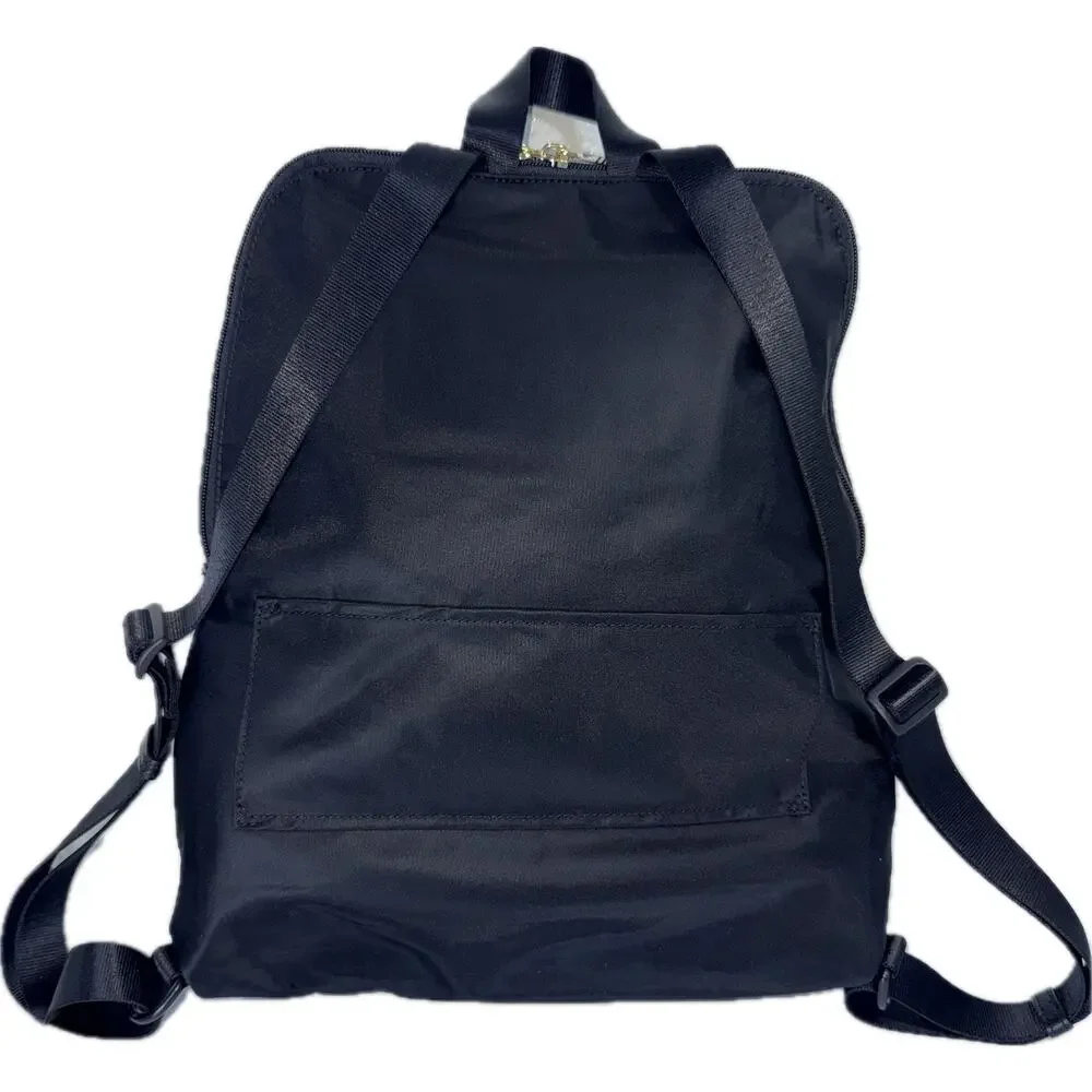 TUMI Voyager Nylon Backpack Lightweight Fold Away Just in Case Tavel Bag Black